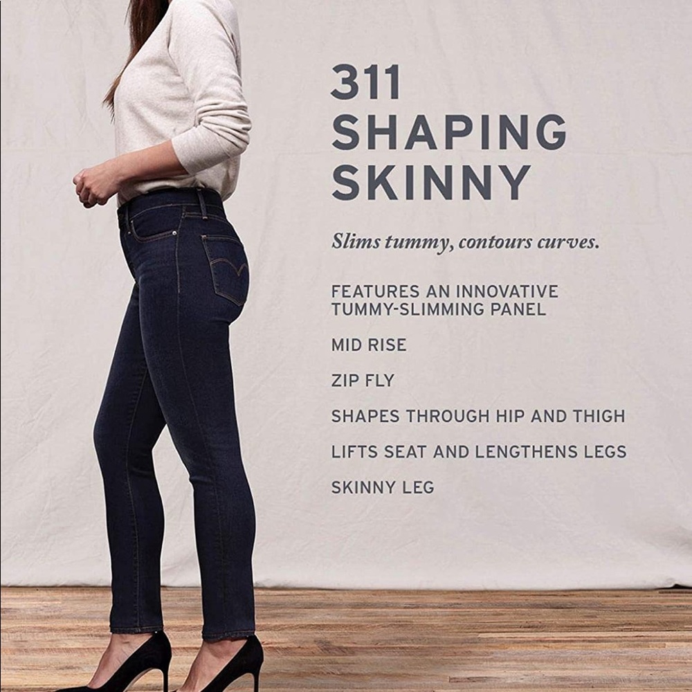 Levi’s 311 Shaping Skinny Dark Blue